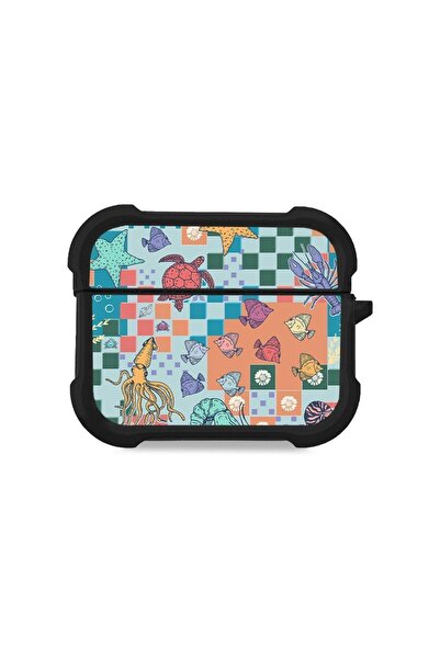 Sonique Θήκη Σιλικόνης Ocean Series για AirPods Pro / Pro 2 Μωσαϊκό