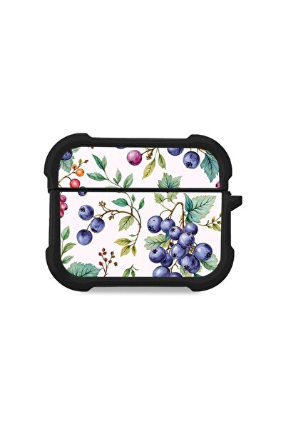 Sonique Θήκη Σιλικόνης Fruit Series για AirPods Pro / Pro 2 Μύρτιλο
