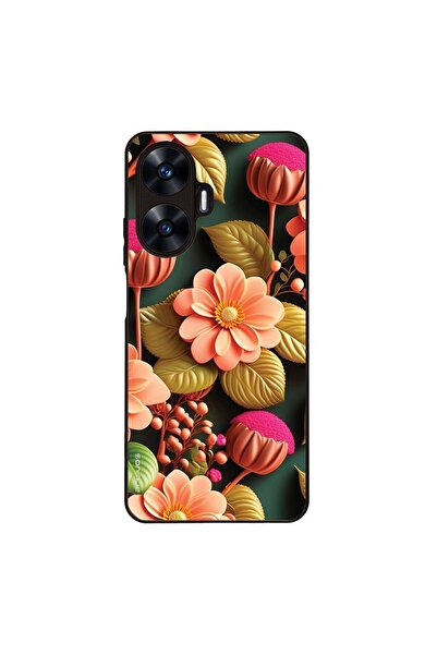 Sonique Θήκη 3D Flower Series για Realme C55 Σομόν