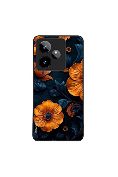 Sonique Θήκη 3D Flower Series για Realme GT 7 5G / Realme GT 7T 5G Πορτοκαλί 01
