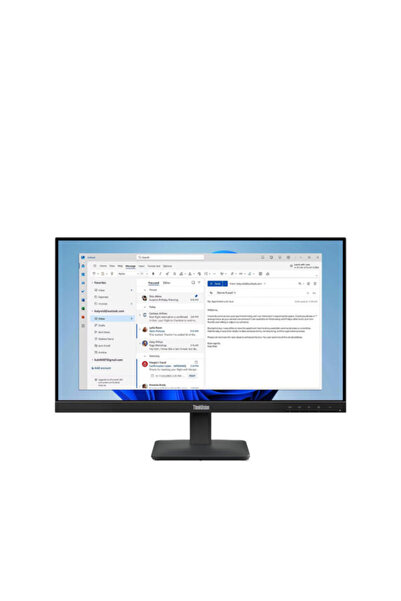 LENOVO 23.8" Thinkvision 64B5Kat1Tk S24-4E 100Hz 4Ms Full Hd Ips Hdmı+Vga Mon...