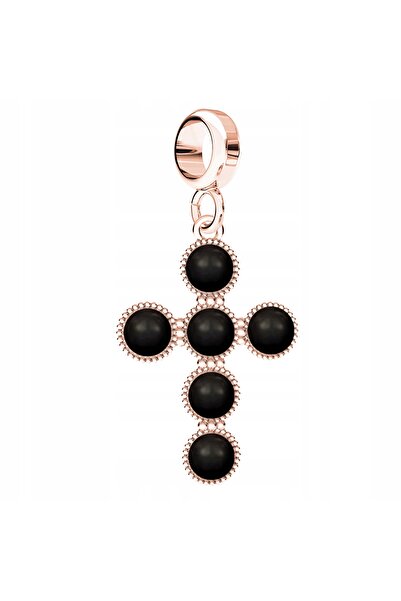 Larezo pandantiv, element decorativ, Model Perla Neagra Perla Sintetica, Patr...
