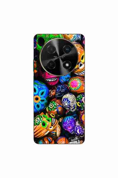 OEM Husa compatibila cu Huawei Nova 12i Silicon Gel Tpu Model Halloween Crani...