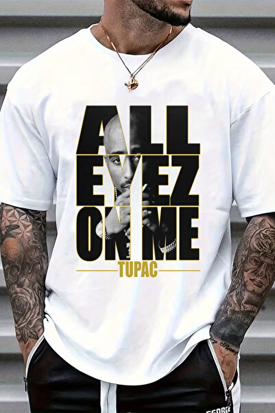 Sarah's Boutique Men's T-shirt – 100% cotton – Rap "All Eyes On Me"