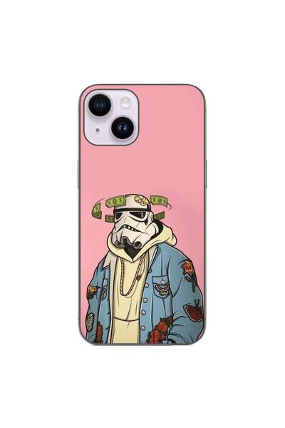 OEM Θήκη συμβατή με Apple iPhone 15 Σιλικόνης Gel TPU Μοντέλο Trooper Money