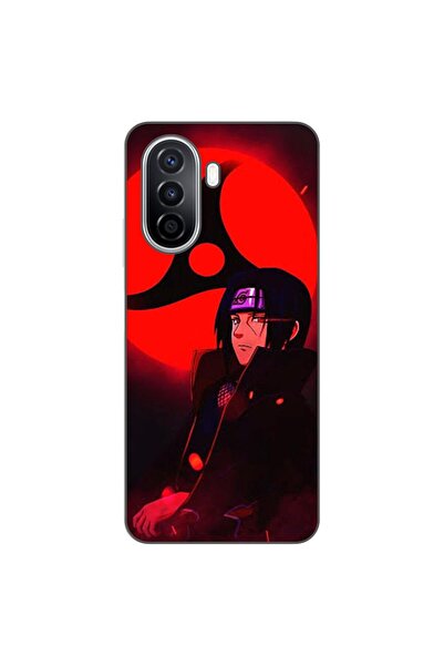 OEM Θήκη συμβατή με Huawei Nova Y70 Σιλικόνης Τζελ TPU με σχέδιο Itachi Shari...