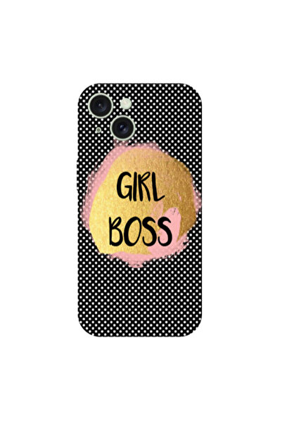 Other Apple iPhone 15 Plus Girl boss make up Transparent Silicone TPU Θήκη