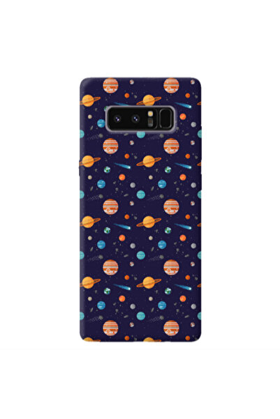 Other Samsung Note 8 Planets Transparent Silicone TPU Θήκη