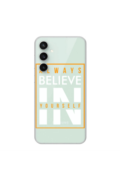 Other Samsung S24 Plus Always Belive Transparent Silicone TPU Θήκη