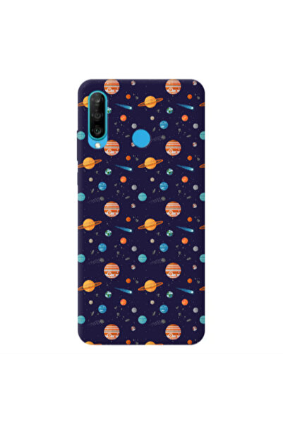 Other Huawei P30 Lite Planets Transparent Silicone TPU Θήκη