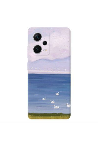 Other Xiaomi Redmi Note 12 5G Swan Lake Transparent Silicone TPU Θήκη
