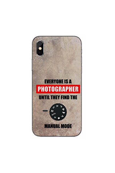 OEM Husa compatibila cu Apple iPhone XS Max Silicon Gel Tpu Model Fotograf