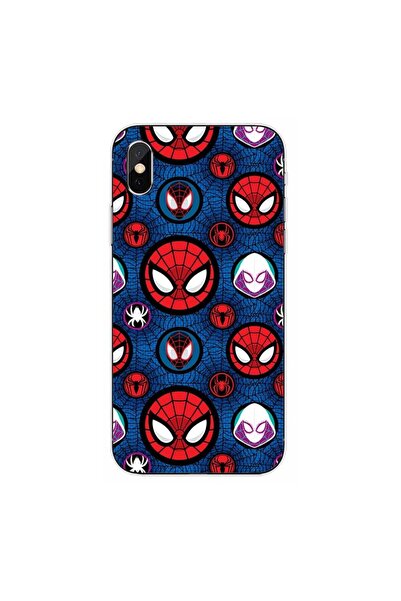 OEM Husa compatibila cu Apple iPhone XS Max Silicon Gel Tpu Model Spiderman F...
