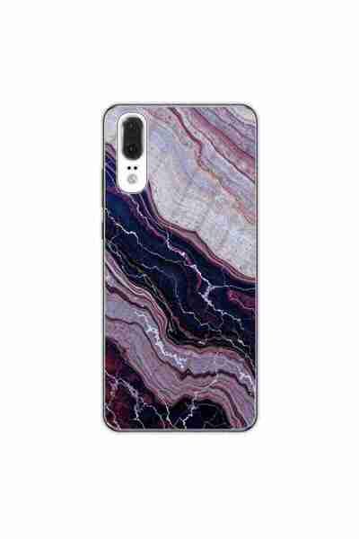OEM Θήκη συμβατή με Huawei P20 από σιλικόνη gel TPU, μοντέλο Αμέθυστος Άμμος ...