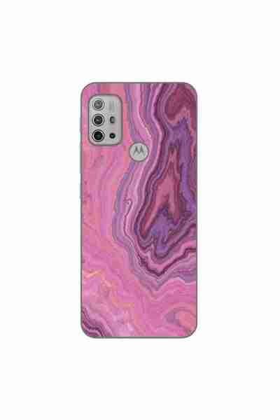 OEM Husa compatibila cu Motorola Moto G10, G30 Silicon Gel Tpu Model Pink Qua...