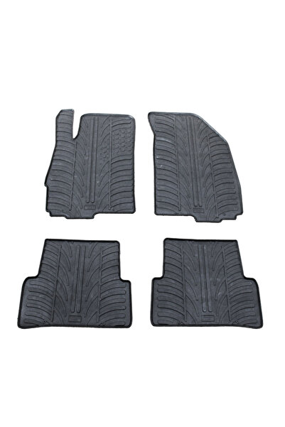 Gledring Set covorase auto din cauciuc Chevrolet Aveo T300 2011-2014, 5 usi, ...