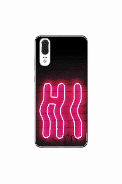 OEM Case compatible with Huawei P20 Silicone Gel Tpu Model Neon Hi