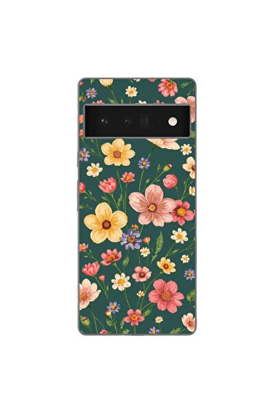 OEM Husa compatibila cu Google Pixel 6 Pro Silicon Gel Tpu Model Vintage Spri...