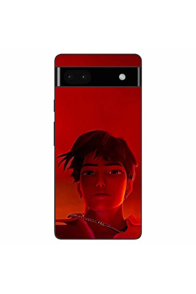 OEM Husa compatibila cu Google Pixel 6A Silicon Gel Tpu Model KPop Demon Hunt...