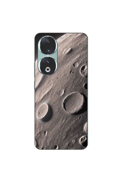 OEM Θήκη συμβατή με Honor 90 5G, από σιλικόνη gel TPU, μοντέλο Επιφάνεια Σελήνης