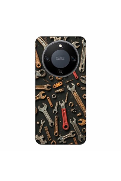 OEM Husa compatibila cu Honor Magic8 Lite Silicon Gel Tpu Model Mechanic Tool...