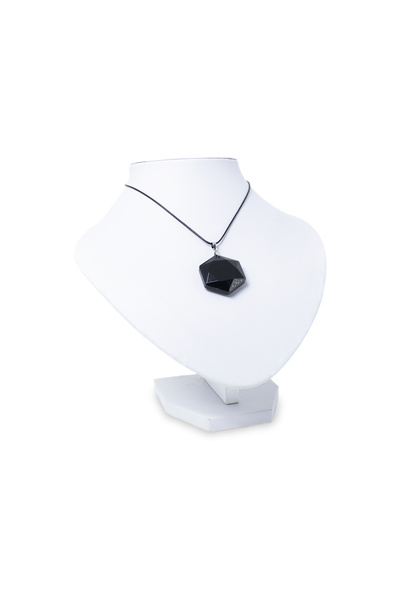 Palo Santo Pandantiv hexagonal din onix negru