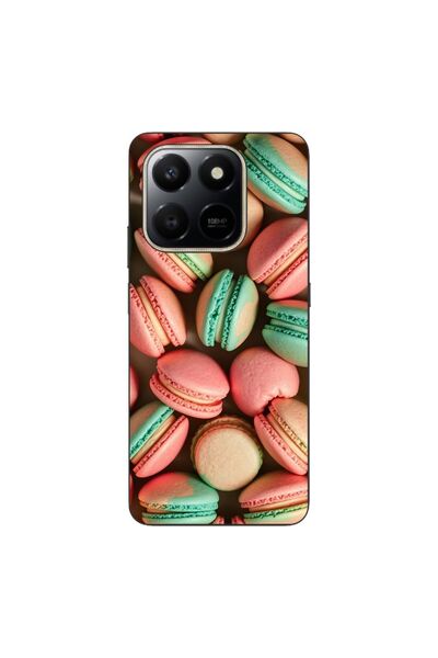 OEM Husa compatibila cu Honor X7d Silicon Gel Tpu Model Tasty Macarons