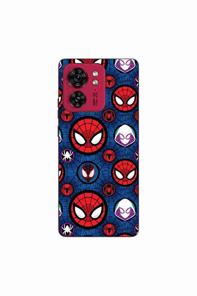 OEM Θήκη συμβατή με Motorola Edge 40, από σιλικόνη gel TPU, με σχέδιο προσώπο...