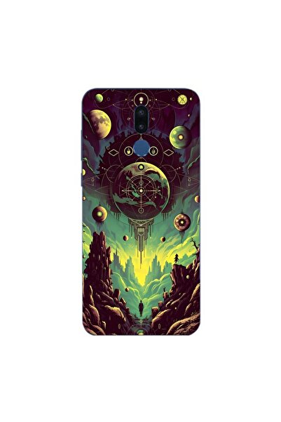 OEM Husa compatibila cu Huawei Mate 10 Lite Silicon Gel Tpu Model Mystical Pl...