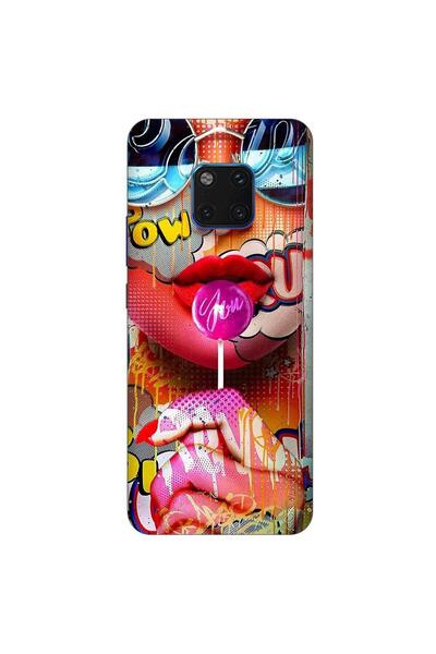 OEM Husa compatibila cu Huawei Mate 20 Pro Silicon Gel Tpu Model Pop Art Lolipop