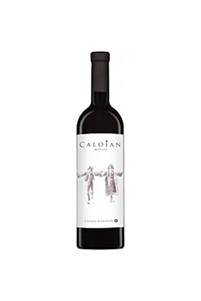 Crama Oprisor Vin roșu Caloian Merlot, uscat, 0,75 l