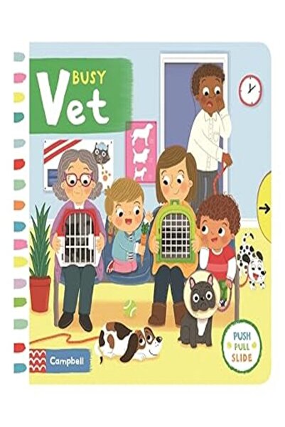 Campbell Books Busy Vet (Push, Pull, Slide Book)