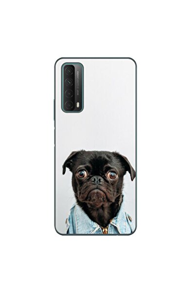 OEM Husa compatibila cu Huawei P Smart 2021 Silicon Gel Tpu Model Pug Fashion