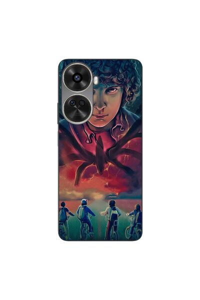 OEM Husa compatibila cu Huawei Nova 12 SE Silicon Gel Tpu Model Stranger Thin...