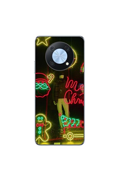 OEM Husa compatibila cu Huawei Nova Y90 Silicon Gel Tpu Model Craciun Vitrina...