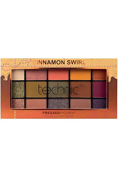 TECHNIC CINNAMON SWIRL ΠΑΛΕΤΑ ΜΕ ΣΚΙΕΣ ΜΑΤΙΩΝ ΣΕ ΣΤΕΡΕΗ ΜΟΡΦΗ ΠΟΛΥΧΡΩΜΗ 30GR