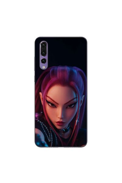 OEM Husa compatibila cu Huawei P20 Pro Silicon Gel Tpu Model KPop Demon Hunte...