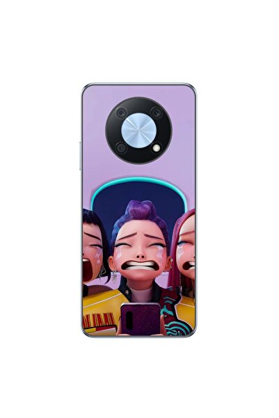 OEM Husa compatibila cu Huawei Nova Y90 Silicon Gel Tpu Model KPop Demon Hunt...