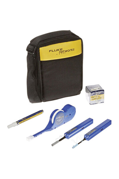 Fluke Networks Professional Fiber Optic Cleaning Kit Fiber Optic Cleaner Kit