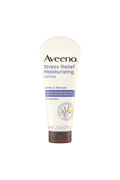AVEENO Relaxing Stress Relief Moisturizing Body Lotion, Lavender Scent, 2.5 O...