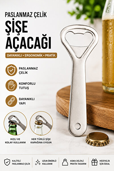 KEA 1 Adet Klasik Model Metal Gazoz Soda Şişe Açacağı