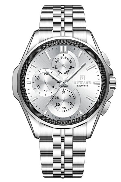 Reward Rd813322M Men's Wristwatch with Steel Strap