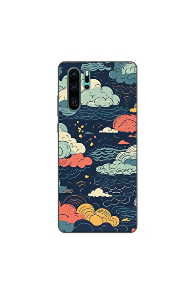 OEM Husa compatibila cu Huawei P30 Pro Silicon Gel Tpu Model Mystic Night Sky