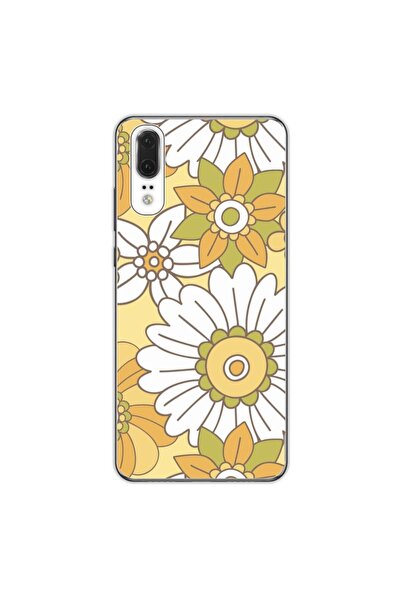 OEM Husa compatibila cu Huawei P20 Silicon Gel Tpu Model Pastel Garden