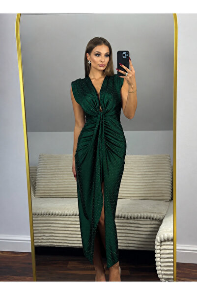 Pretty Rochie modelatoare cu strasuri fine