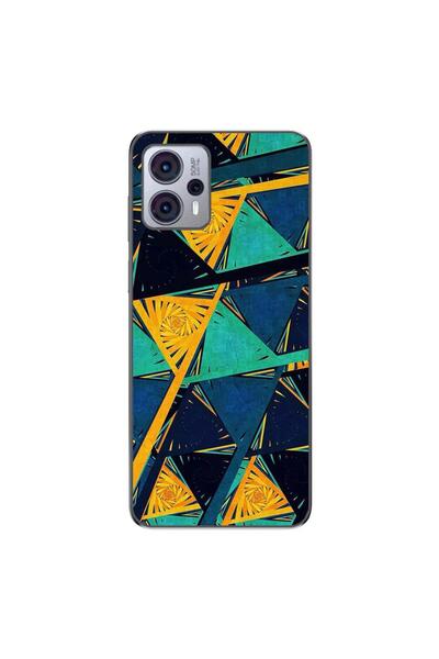OEM Husa compatibila cu Motorola Moto G23 Silicon Gel Tpu Model Abstract Prism
