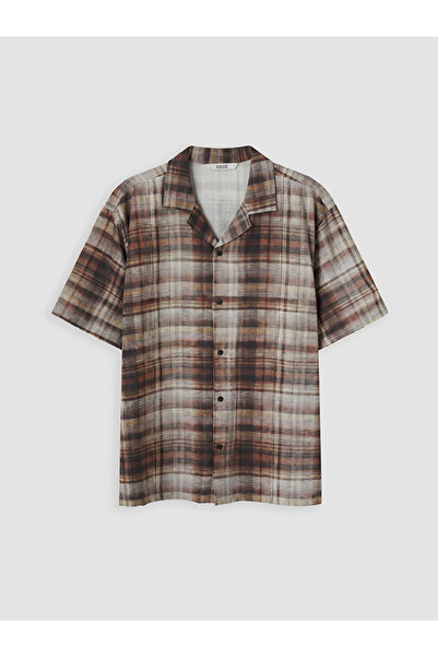 LC Waikiki Esvab • Modern & Distinctive Relax Fit Checkered Embroidered Men's...