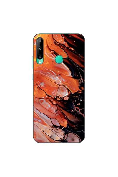 OEM Husa compatibila cu Huawei P40 Lite E Silicon Gel Tpu Model Abstract Lava...
