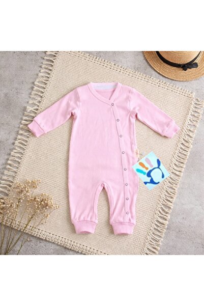 Ay 100% Cotton Baby Girl's Ruffled Jumpsuit