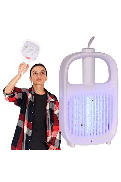 Mardil UV Insect Killer Lamp 2-in-1 with Swatter 60m², mosquito trap fly control